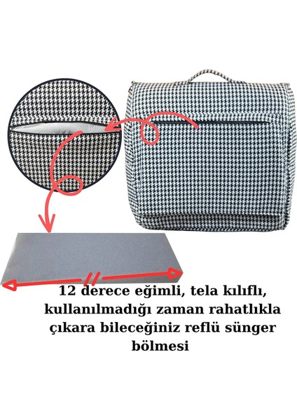 Çantalı Babynest, Bebek Çantası, Taşına Bilir Ebeveyn Yanı Yatağı