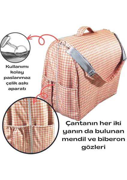 Çantalı Babynest, Bebek Çantası, Taşına Bilir Ebeveyn Yanı Yatağı