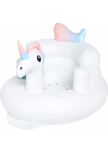 Unicorn Bebek Öğrenme Koltuğu Bebek Şişme Sofa Öğrenme Koltuğu Eğitimi Omurgaya Zarar Vermez Oturma ve Ayakta Hava Yastığı (Yurt Dışından)