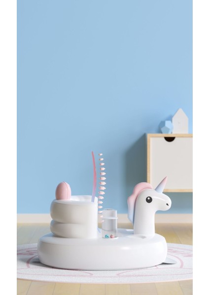 Unicorn Bebek Öğrenme Koltuğu Bebek Şişme Sofa Öğrenme Koltuğu Eğitimi Omurgaya Zarar Vermez Oturma ve Ayakta Hava Yastığı (Yurt Dışından)