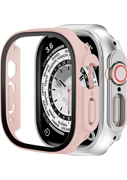 Apple Watch Ultra 49mm Sense Kasa ve Ekran Koruyucu Pudra