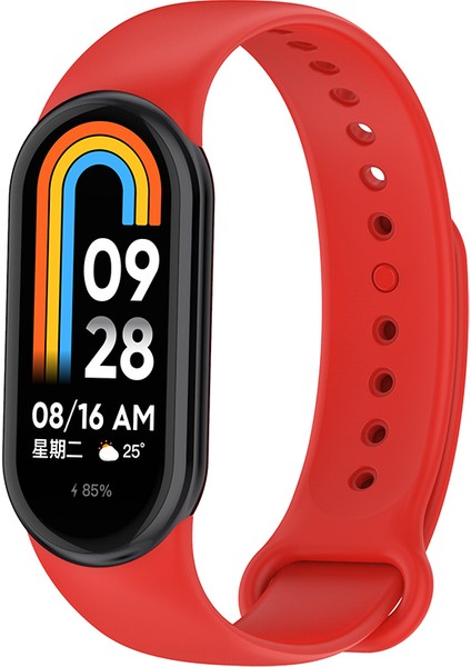 Xiaomi Mi Band 8 Silikon Kordon Ayarlanabilir A+ Kalite Esnek Yumuşak Spor Silikon Kayış