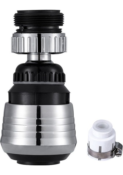 2 Akış Tasarımı Çıkarılabilir Mutfak Bataryası 360° Döndürme Su Tasarrufu - Gümüş (Yurt Dışından) fiyatları