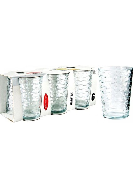 Habitat 6 Adet Meşrubat Bardak