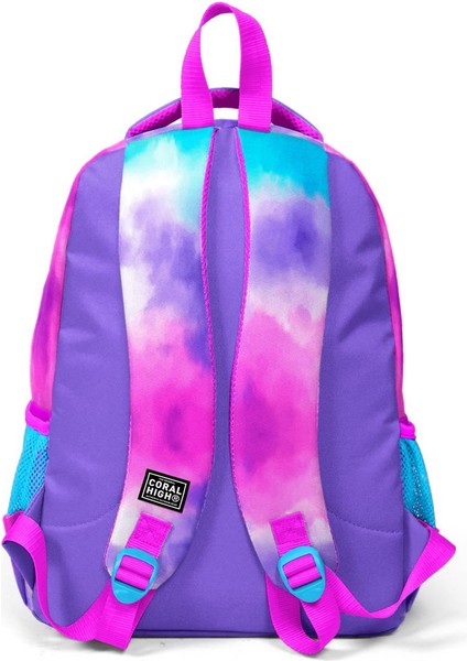 Kids Renkli Batik Unicorn Dondurma Desenli 2'li Okul Çanta Seti SET0223480 fırsatları