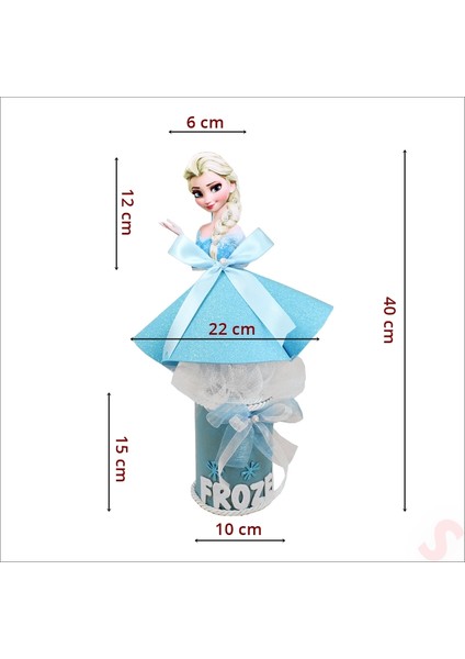 Frozen Masa Süsü - 40CM x 22CM fiyatları