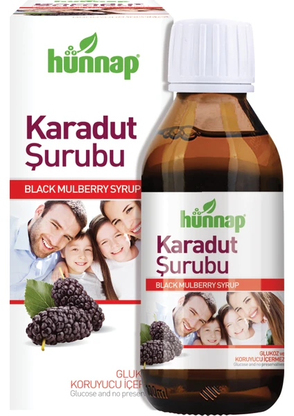 Hünnap Karadut Şurubu 50 ml