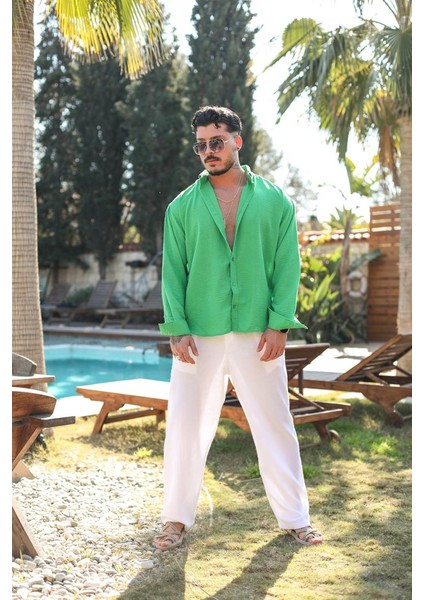 Dokulu Oversize Yazlık Gömlek modelleri