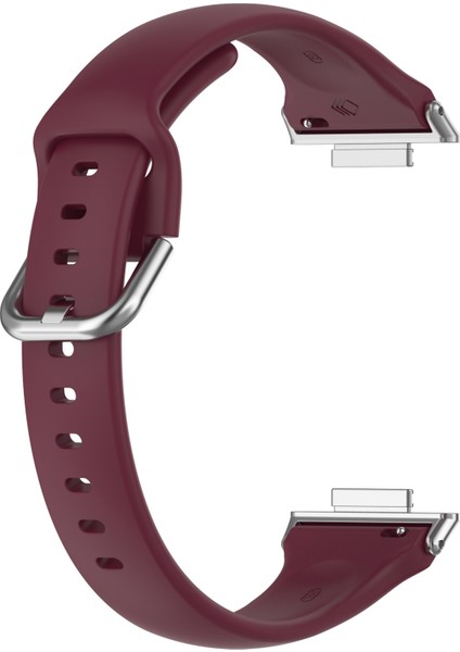 Huawei Watch Fit 2 Silikon Izle Band Quick Serbest Bırakma Spor Kayışı Yedek Bilezik - Şarap Kırmızısı (Yurt Dışından) fiyatları