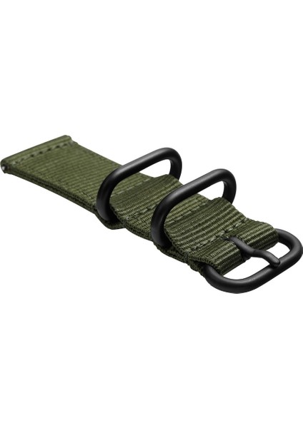 Garmin Venue 2s / Vivoaktif 4s 18MM Naylon Saat Kayışı Üç Ağır Toka Saat Bandının Değiştirilmesi - Ordu Green (Yurt Dışından) indirimleri