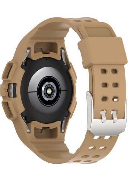 Samsung Galaxy Watch 4 44MM Akıllı Izle Yumuşak Tpu Değiştirme Kayışı Izleme Kılıfı ile Entegre - Kahve (Yurt Dışından) fiyatları