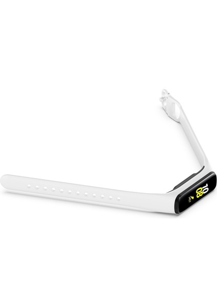 Samsung Galaxy Fit-E SM-R375 Için Silikon Akıllı Saat Band Strap Bilezik Değiştirme Kayışı-Beyaz (Yurt Dışından) indirimleri