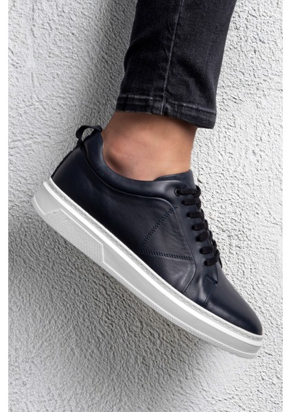 Correndo Erkek Deri Sneaker, Bağcıklı Sneaker, Deri Sneaker, Erkek Sneaker