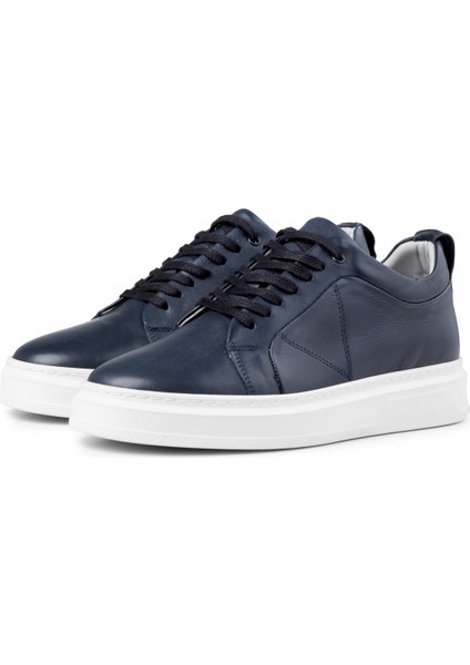 Correndo Erkek Deri Sneaker, Bağcıklı Sneaker, Deri Sneaker, Erkek Sneaker