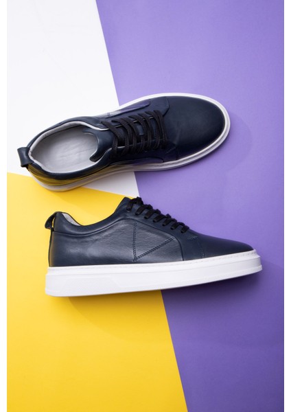 Correndo Erkek Deri Sneaker, Bağcıklı Sneaker, Deri Sneaker, Erkek Sneaker