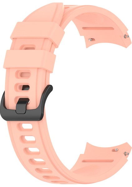 Samsung Galaxy Için 5 40MM / 44MM / Watch 5 Pro 45MM / Watch4 40MM / 44MM / Watch4 Classic 42MM / 46MM / Watch3 41MM Yumuşak Silikon Akıllı Bandı Bilek Kayışı - Pembe (Yurt Dışından) fırsatları