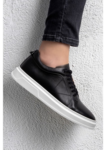Correndo Erkek Deri Sneaker, Bağcıklı Sneaker, Deri Sneaker, Erkek Sneaker