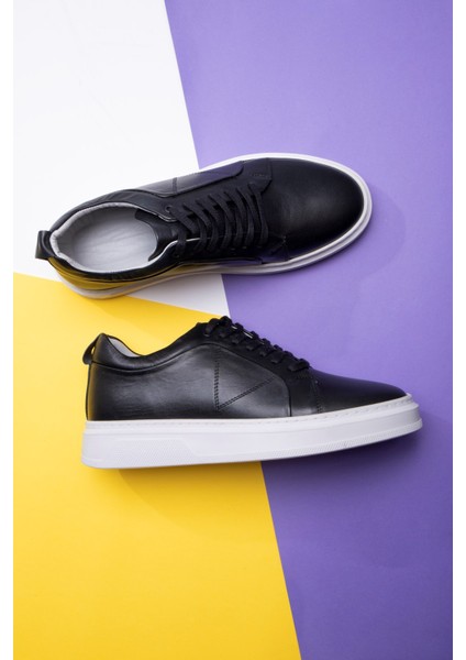 Correndo Erkek Deri Sneaker, Bağcıklı Sneaker, Deri Sneaker, Erkek Sneaker