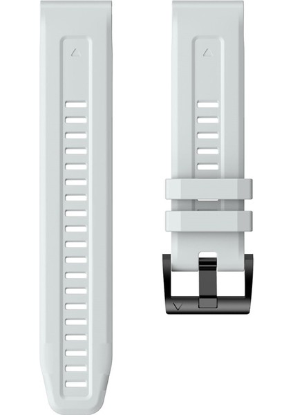 Garmin Fenix ​​7 / Fenix ​​6 Pro / 5 / Amazffit Falcon Için Esnek Silikon Izle Bandı Değiştirme Tokalı Şık Bilek Kayışı - Kaya Beyaz (Yurt Dışından) fırsatları