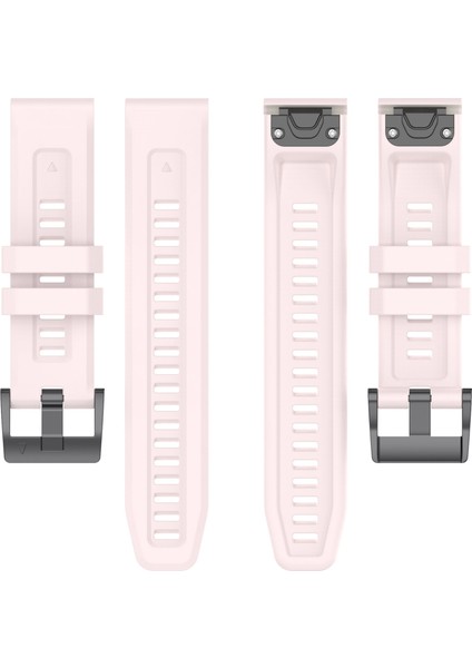 Garmin Fenix ​​7/epix Gen2/descent G1/coros Vertix Silikon Silikon Band Quick Serbest Bırakma Bilek Strap Sports Yedek Saat Bandı - Pembe (Yurt Dışından) indirimleri