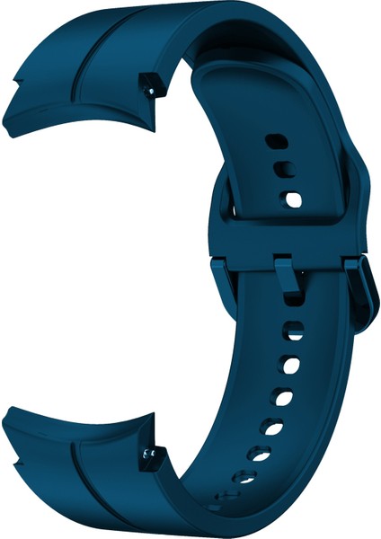 Samsung Galaxy Için 4 40MM / 44MM / Watch 4 Classic 42MM / 46MM / Izle 5 40MM / 44MM Silikon Silik Bant Yedek Bilek Kayışı Tokalı - Cam (Yurt Dışından) modelleri