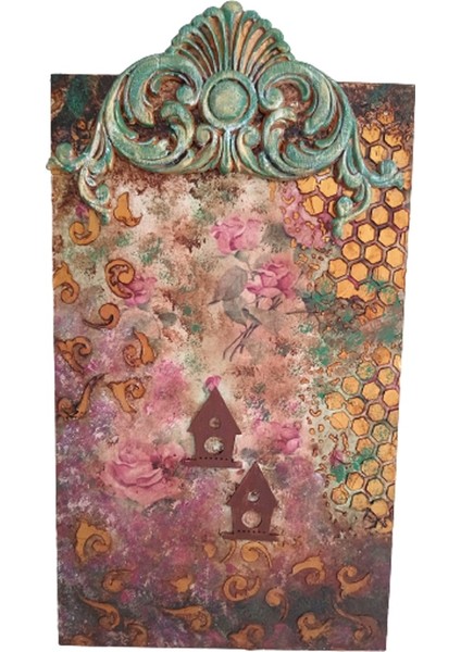 El Yapımı Dekoratif Ahşap Pano