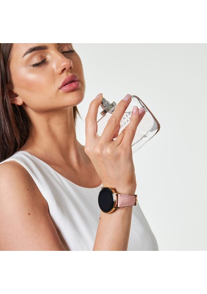 Huawei Watch Samsung Watch Kadın Deri Kordon Huawei Gt Gt2 Gt3 42 Mm, Samsung Watch4 Watch5 Watch 6 Watch 5 Pro 40mm 43mm 44mm 45mm 46mm 47mm Active2 20MM Deri Kayış modelleri