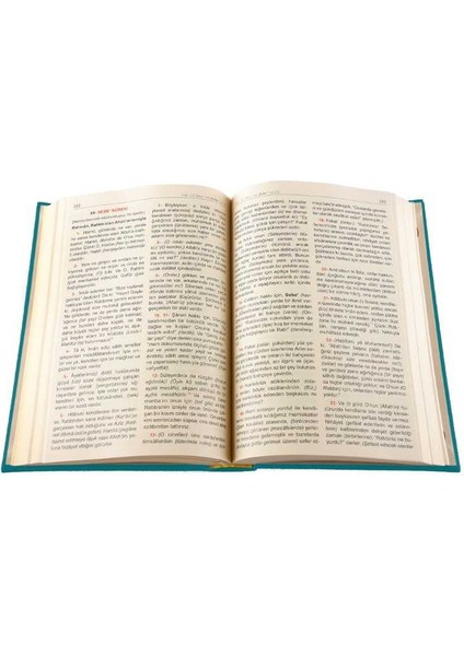 Hafız Boy Metinsiz Muhtasar Meal (Turkuaz) modelleri