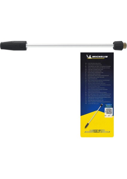 MPX47014 Basınçlı Yıkama Makinesi Tabancası Için Pirinç Alaşımlı Mızrak ve Basınç Ayarlı Su Püskürtme Başlığı