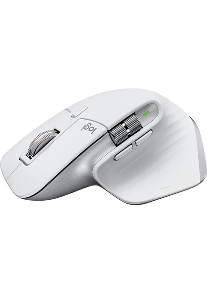 MX Master 3S Mac İçin Yüksek Performanslı 8.000 DPI Optik Sensörlü Sessiz Kablosuz Mouse - Beyaz