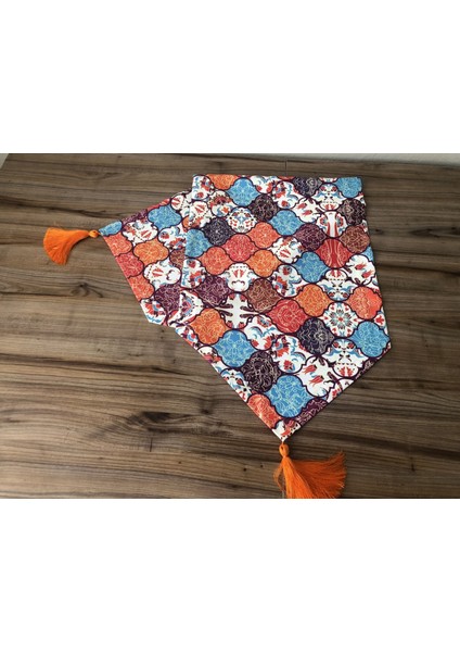 Motifli Moroccan Desenli Runner