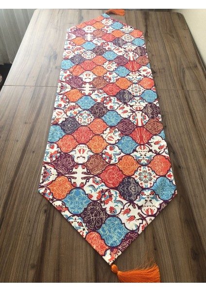 Motifli Moroccan Desenli Runner