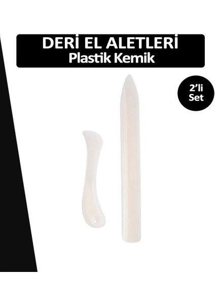 El Aleti Plastik Kemik 2 Li Set Deri El Aleti