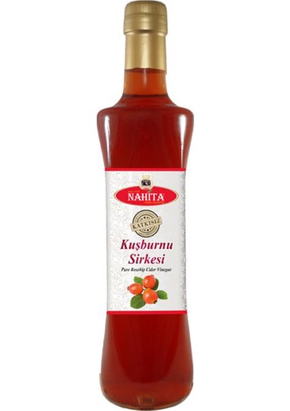 Kuşburnu Sirkesi 100 Doğal Katkısız 500 ml