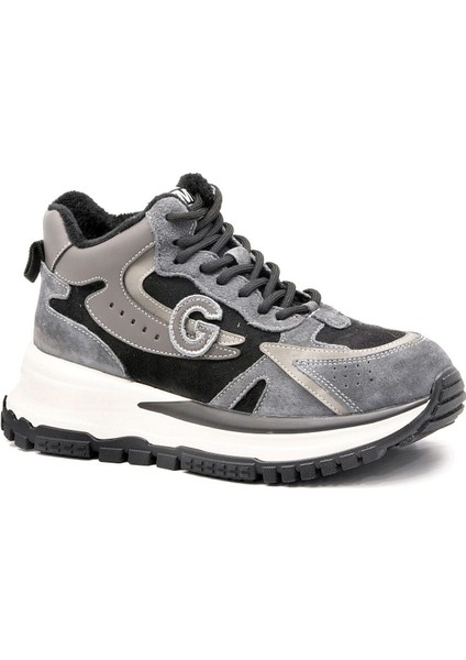 22K334-1 Kadın Siyah Sneaker Ayakkabı