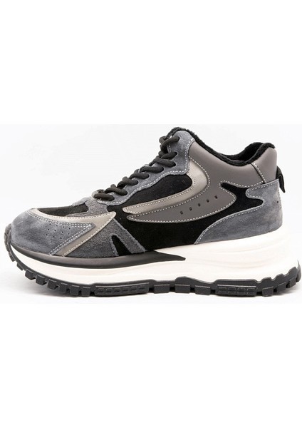 22K334-1 Kadın Siyah Sneaker Ayakkabı