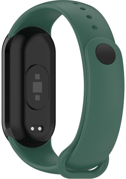 Xiaomi Mi Band 8 Mi Band 9 Uyumlu Akıllı Bileklik Silikon Kordon Kayış