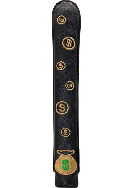 Premium Golf Hizalama Stick Headcover Işlemeli Çubuklar Kapak Kılıf Tutucu Sarı (Yurt Dışından)