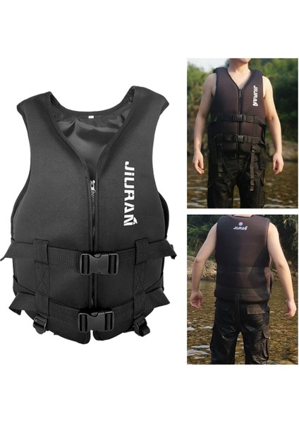 Balıkçı Yelek Neopren Şamandıra Yardımları Siyah 2xl (Yurt Dışından)
