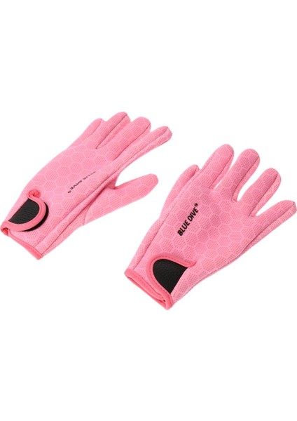 1.5mm Neopren Koruyucu Eldiven Kayak Sörf Tüplü Dalış Şnorkel Yüzme, Pembe, S S Pembe (Yurt Dışından)