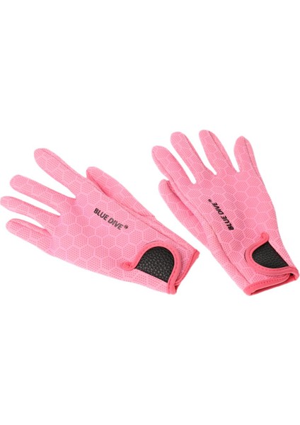1.5mm Neopren Koruyucu Eldiven Kayak Sörf Tüplü Dalış Şnorkel Yüzme, Pembe, S S Pembe (Yurt Dışından)