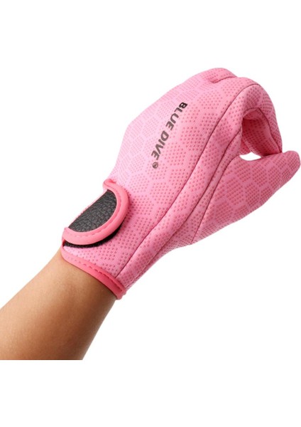1.5mm Neopren Koruyucu Eldiven Kayak Sörf Tüplü Dalış Şnorkel Yüzme, Pembe, S S Pembe (Yurt Dışından)