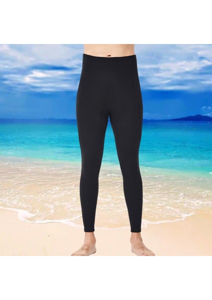 Wetsuit Pantolon 2mm Neopren Uzun Pantolon Tozluk Sörf Pantolon Dalış Için Sıcak Dalış Pantolon Tut (Yurt Dışından)