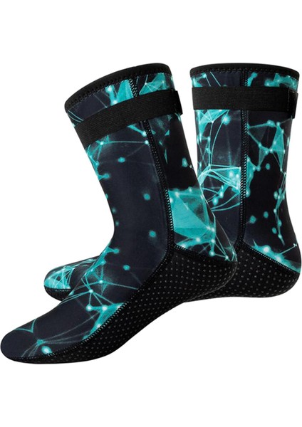Yetişkin 3mm Neopren Dalış Wetsuit Boots Beach Tüplü Şnorkel Çorap (Yurt Dışından) fiyatları