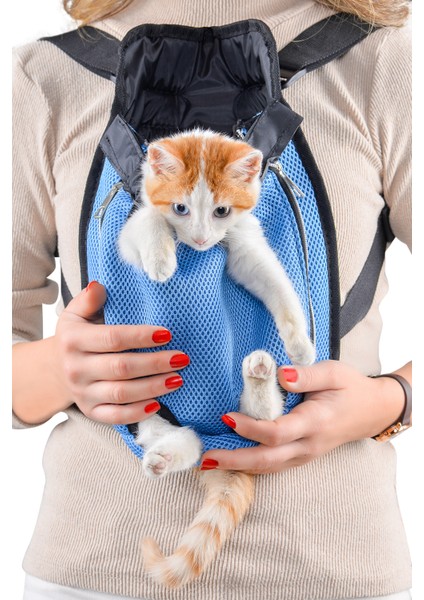 Ana Kucağı Kedi ve Köpek Taşıma Çantası Kanguru Kedi ve Köpek Taşıma Çantası