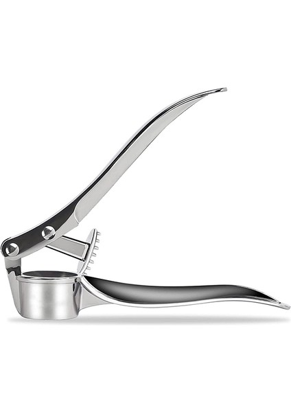 Paslanmaz Çelik Sarımsak Ezici Pratik Sarımsak Ezeceği Metal Kolayca Ezer Metal