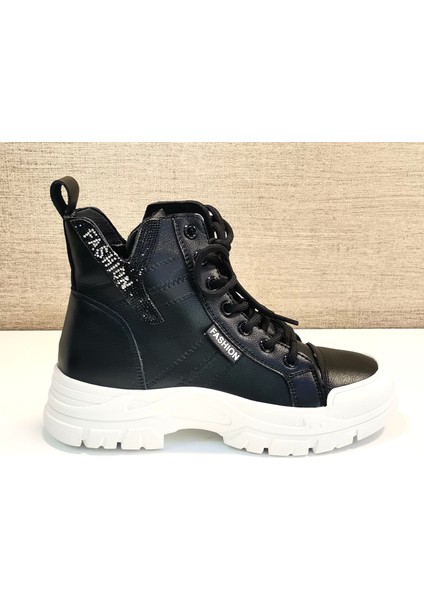 23K310-14 Kadın Siyah Spor Bot
