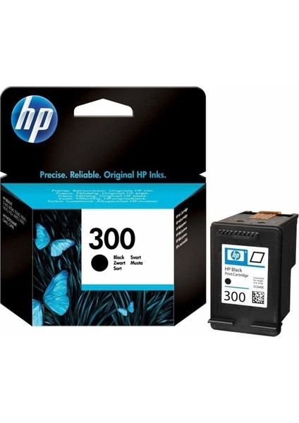 HPZR Hp 300-CC640E Orjinal Siyah Kartuş