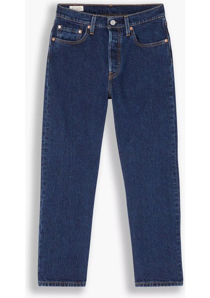 501® Original Crop Jean Pantolon - Salsa Stonewash - Indigo fırsatları