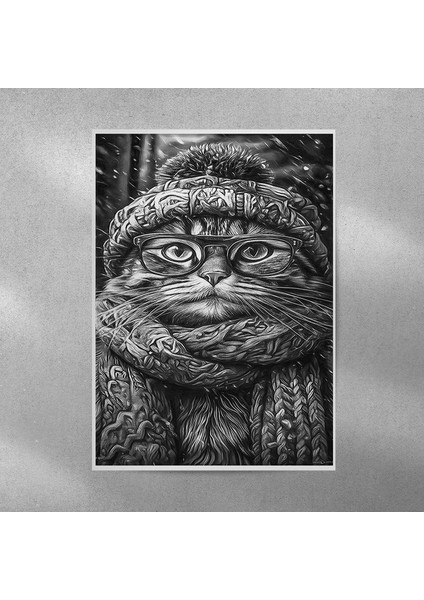 Kedi Posteri 35X50 cm